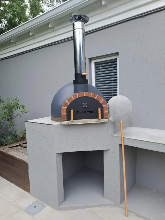Grey Modern Oven Dome