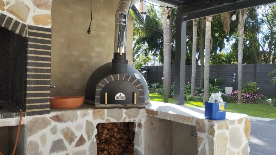 Stone Outdoor Kitchen