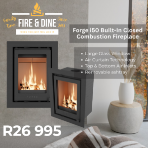 Forge i50 Built-In Closed Combustion Fireplace