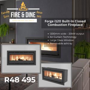 Forge i120 Built-In Closed Combustion Fireplace